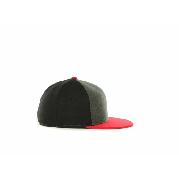 Volcom Men's Modern 210 FlexFit Stretch Wool Hat Cap in Small/Medium Black/Red - Picture 4 of 5